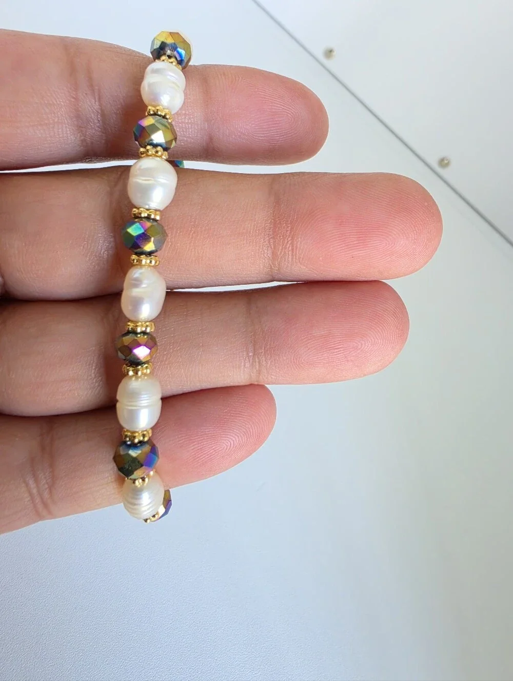 Handmade Freshwater Pearl Bracelet 8